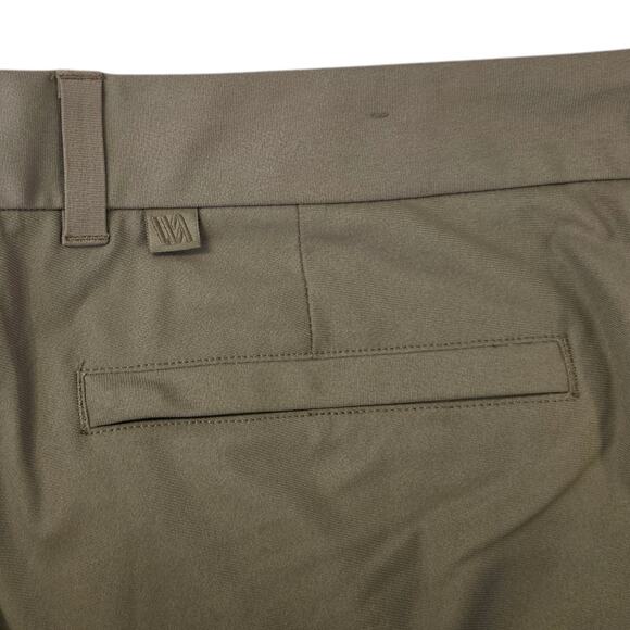 VRST Mens Pants 34x32 Olive Green Casual Golf Business Travel Chino Pockets‎ - Picture 8 of 9